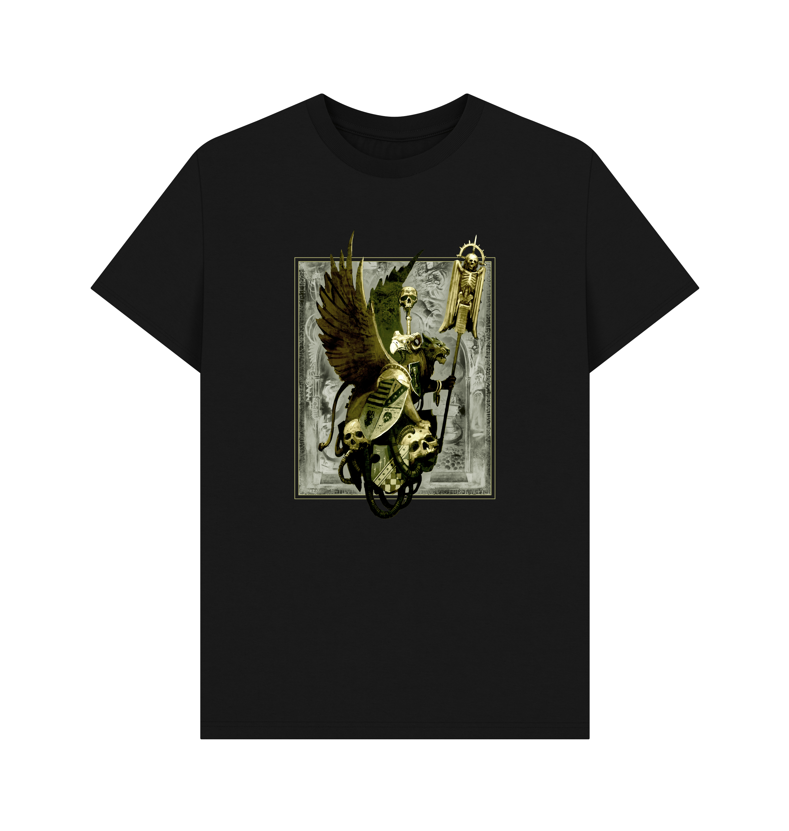 Black Premium Space Marines Banner T Shirt